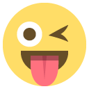 Emoji mostrando a língua piscando olho emoji emoticon mostrando a língua piscando olho emoticon