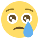 Emoji choro chorando triste emoji emoticon choro chorando triste emoticon