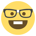 Emoji nerd geek emoji emoticon nerd geek emoticon