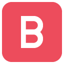Emoji quadrado com letra latina maiúscula B emoji emoticon quadrado com letra latina maiúscula B emoticon
