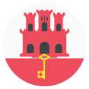 Emoji Bandeira da Gibraltar emoji emoticon Bandeira da Gibraltar emoticon