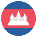 Emoji Bandeira de Camboja emoji emoticon Bandeira de Camboja emoticon