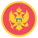 Emoji Bandeira de Montenegro emoji emoticon Bandeira de Montenegro emoticon