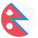 Emoji Bandeira do Nepal emoji emoticon Bandeira do Nepal emoticon