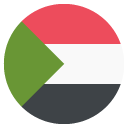 Emoji Bandeira do Sudão emoji emoticon Bandeira do Sudão emoticon