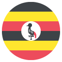 Emoji Bandeira de Uganda emoji emoticon Bandeira de Uganda emoticon