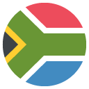 Emoji Bandeira da África do Sul emoji emoticon Bandeira da África do Sul emoticon
