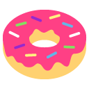 Emoji donut emoji emoticon donut emoticon