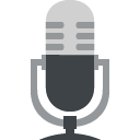 Emoji microfone de estúdio emoji emoticon microfone de estúdio emoticon