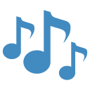 Emoji múltiplas notas musicais emoji emoticon múltiplas notas musicais emoticon