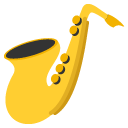Emoji saxofone emoji emoticon saxofone emoticon