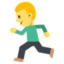 Emoji homem correndo emoji emoticon homem correndo emoticon