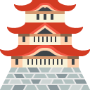 Emoji castelo japonês emoji emoticon castelo japonês emoticon