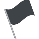 Emoji bandeira preta emoji emoticon bandeira preta emoticon