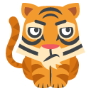 Emoji tigre emoji emoticon tigre emoticon