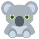Emoji coala emoji emoticon coala emoticon