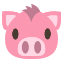 Emoji porco porquinho emoji emoticon porco porquinho emoticon