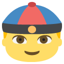 Emoji homem com chapéu gua pi mao emoji emoticon homem com chapéu gua pi mao emoticon