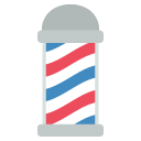 Emoji barber pole poste de barbearia emoji emoticon barber pole poste de barbearia emoticon