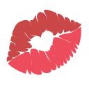 Emoji marca de beijo marca de batom emoji emoticon marca de beijo marca de batom emoticon