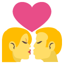 Emoji casal se beijando beijo coração amor emoji emoticon casal se beijando beijo coração amor emoticon