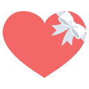 Emoji coração com laço lacinho coraçãozinho amor emoji emoticon coração com laço lacinho coraçãozinho amor emoticon