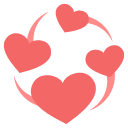 Emoji coraçõezinhos rodando coração amor emoji emoticon coraçõezinhos rodando coração amor emoticon