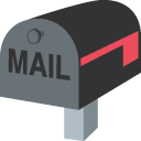 Emoji caixa de correio fechada com bandeira abaixada emoji emoticon caixa de correio fechada com bandeira abaixada emoticon