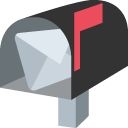 Emoji caixa de correio aberta com bandeira levantada emoji emoticon caixa de correio aberta com bandeira levantada emoticon