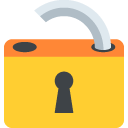 Emoji cadeado aberto emoji emoticon cadeado aberto emoticon