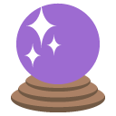 Emoji bola de cristal emoji emoticon bola de cristal emoticon