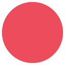 Emoji círculo vermelho grande emoji emoticon círculo vermelho grande emoticon