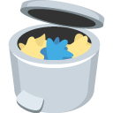 Emoji lata de lixo cesto de lixo emoji emoticon lata de lixo cesto de lixo emoticon