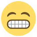 Emoji sorrindo rindo dentes olhos fechados emoji emoticon sorrindo rindo dentes olhos fechados emoticon