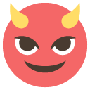 Emoji malígno diabo diabinho capeta chifres emoji emoticon malígno diabo diabinho capeta chifres emoticon
