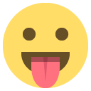 Emoji mostrando a língua emoji emoticon mostrando a língua emoticon