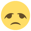 Emoji desapontado decepcionado emoji emoticon desapontado decepcionado emoticon