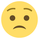 Emoji preocupado emoji emoticon preocupado emoticon