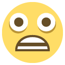 Emoji susto assustado com medo amedrontado emoji emoticon susto assustado com medo amedrontado emoticon