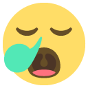 Emoji sonolento emoji emoticon sonolento emoticon