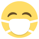 Emoji máscara emoji emoticon máscara emoticon