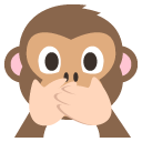 Emoji macaco tapando a boca emoji emoticon macaco tapando a boca emoticon