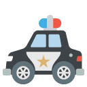 Emoji carro de polícia veículo automóvel emoji emoticon carro de polícia veículo automóvel emoticon
