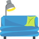 Emoji sofá e luminária emoji emoticon sofá e luminária emoticon