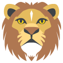 Emoji leão emoji emoticon leão emoticon