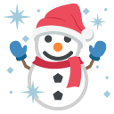 Emoji boneco de neve natalino emoji emoticon boneco de neve natalino emoticon