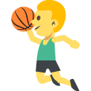 Emoji jogando basquete emoji emoticon jogando basquete emoticon